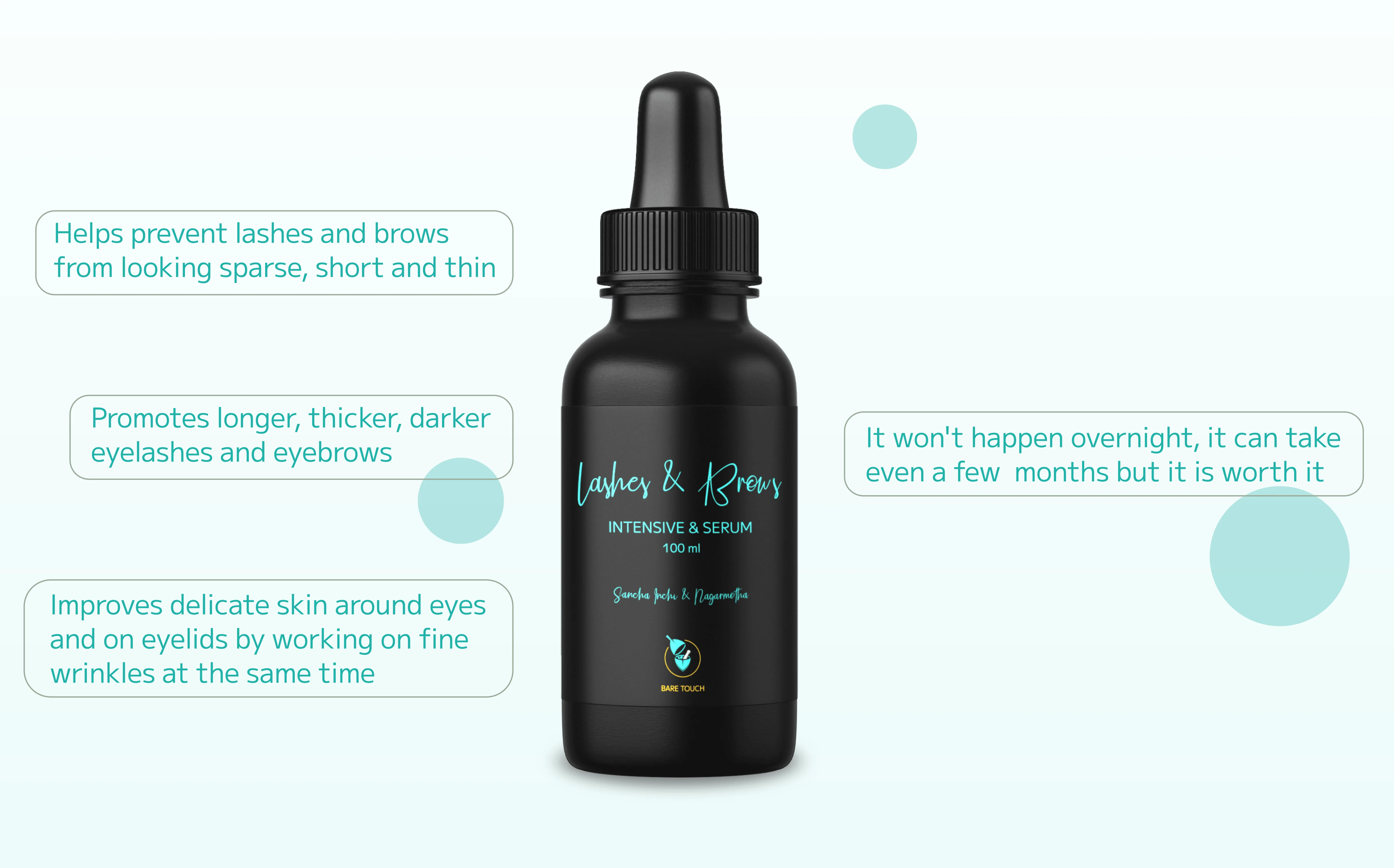 Lashes and Brows Intensive Serum Benefits